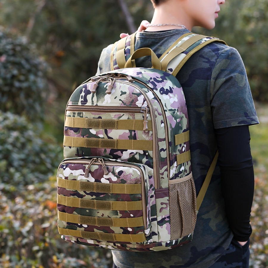【New Arrival】Camouflage Tactic - Rucksack Military Style reseña y precio