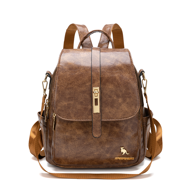 College Women Backpacks Design - Leather Backpack Vintage reseña y precio