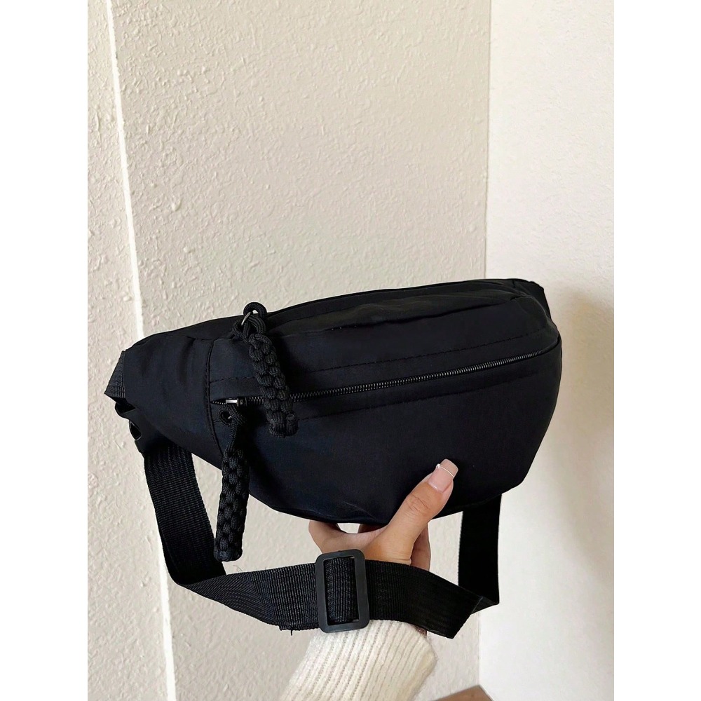 Large Capacity Nylon Chest Bag - Sling Backpack Shoulder reseña y precio