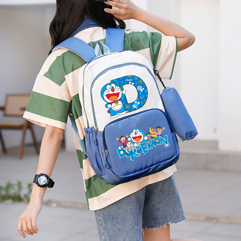 Doraemon Boy Girl School Bag P - School Backpack Teen reseña y precio