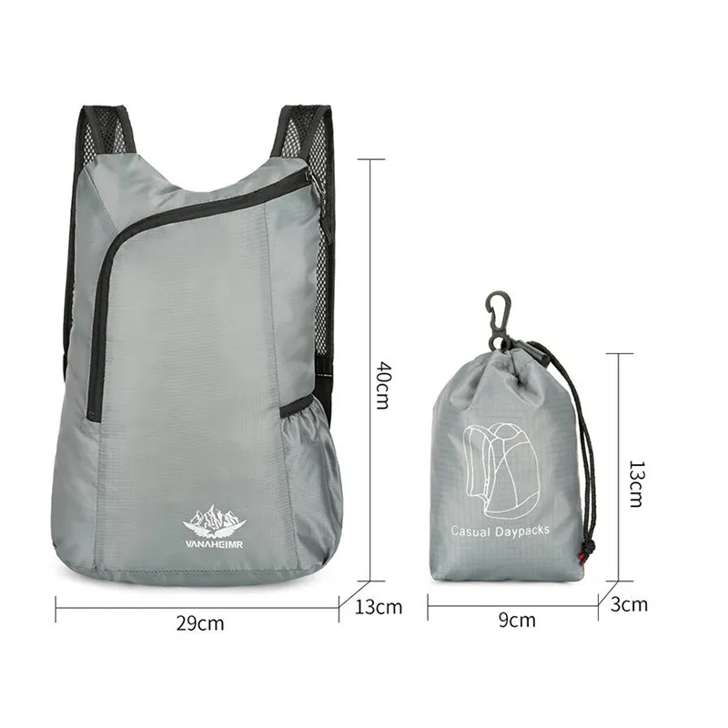 20L Unisex Lightweight Outdoor - Foldable Backpack Small reseña y precio