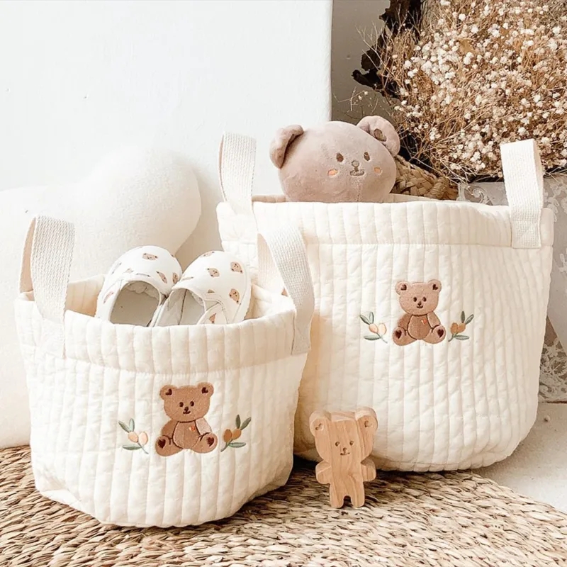 INS Baby Bags Cute Bear Embroi - Backpack Diaper Bag reseña y precio