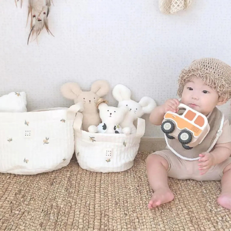INS Baby Bags Cute Bear Embroi - Backpack Diaper Bag reseña y precio