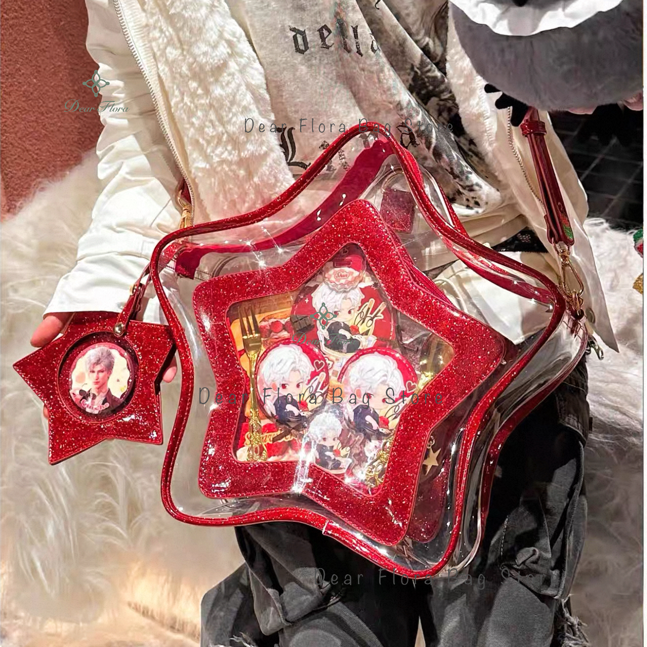 Y2K Cute Bling Star Ita Crossb - Mini Backpack Purse reseña y precio