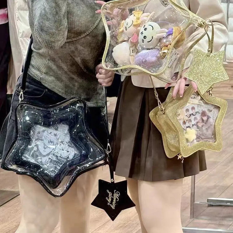 Y2K Cute Bling Star Ita Crossb - Mini Backpack Purse reseña y precio