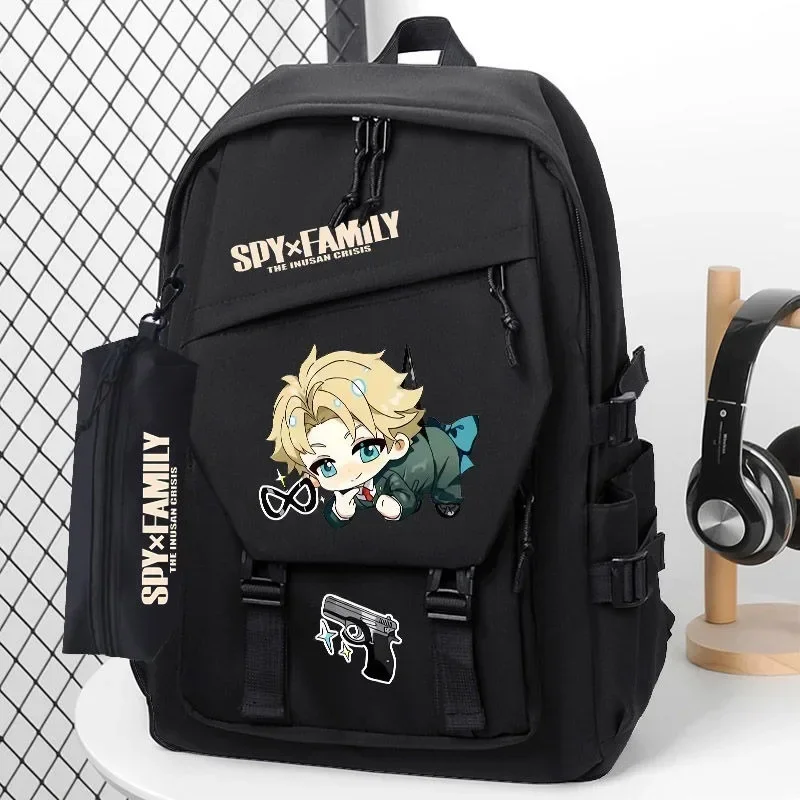 Chibi, 43x30x14cm, Spy x Famil - School Backpack Teen reseña y precio
