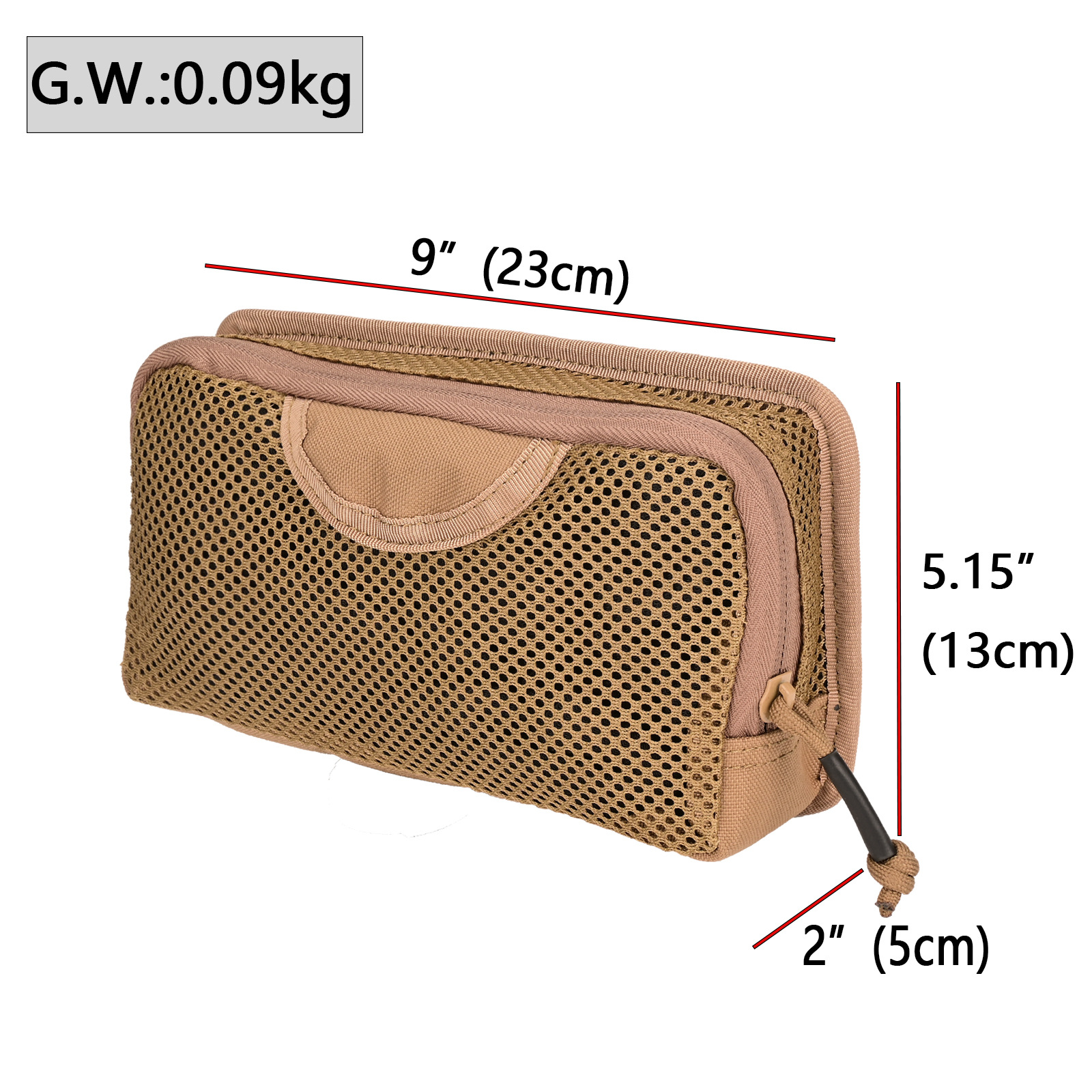 Tactical Internal Mesh Pocket  - Backpack Insert Organizer reseña y precio