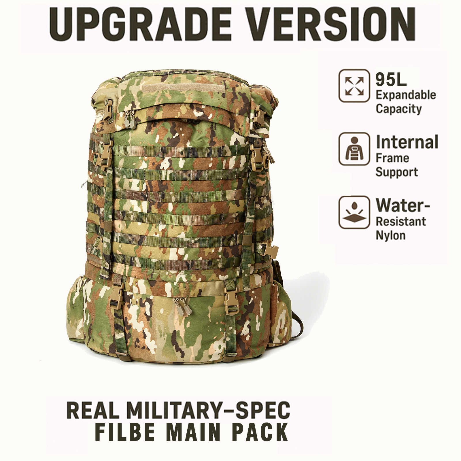 USMC FILBE Main Pack – OCP Cam - Rucksack Military Style reseña y precio