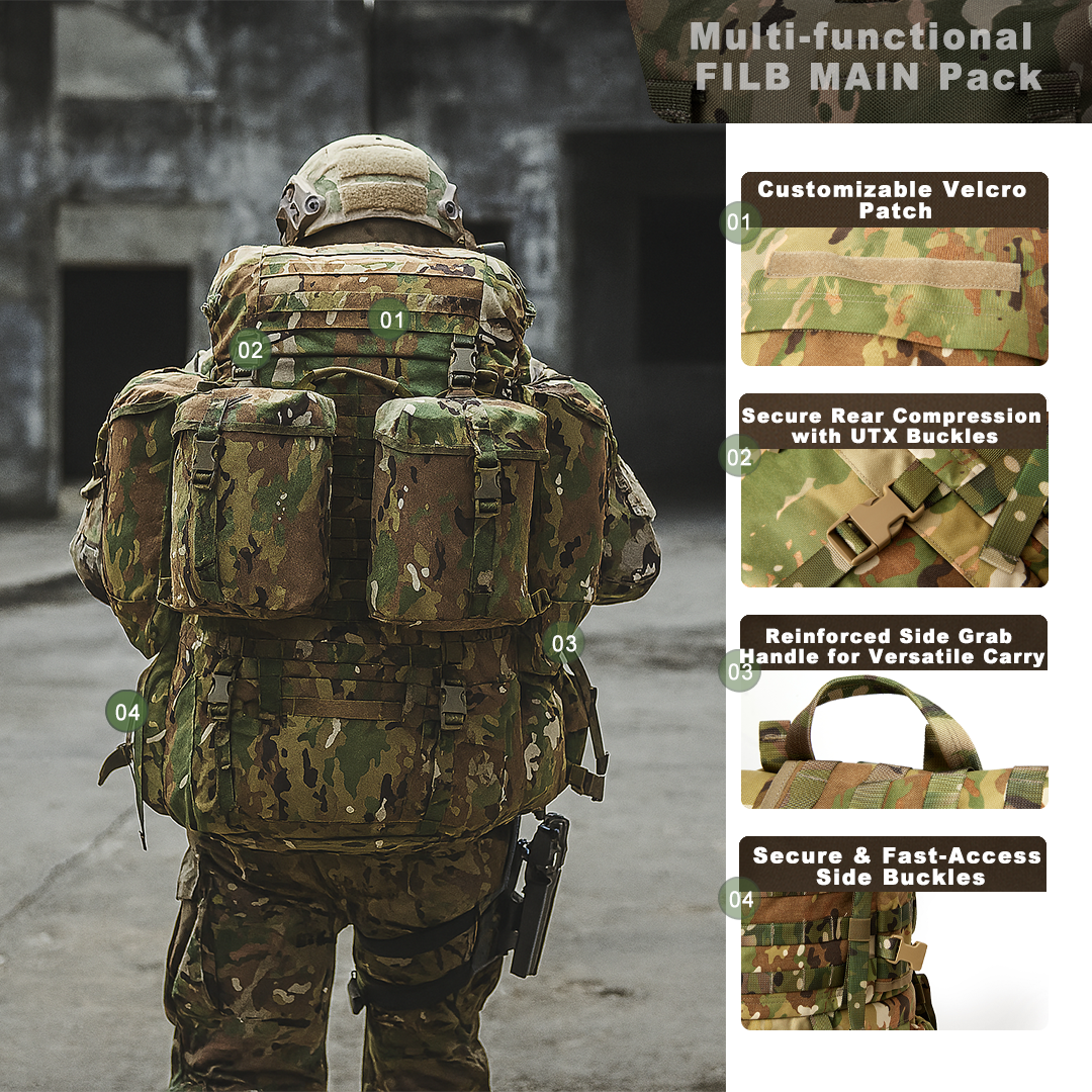 USMC FILBE Main Pack – OCP Cam - Rucksack Military Style reseña y precio