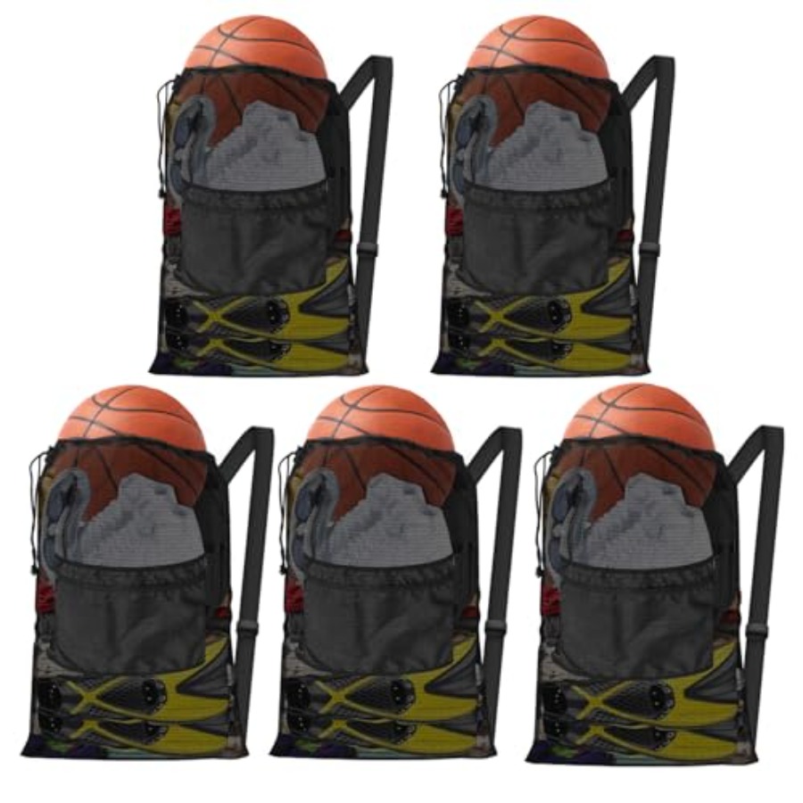Drawstring Bag Heavy Duty Mesh - Drawstring Gym Bag reseña y precio