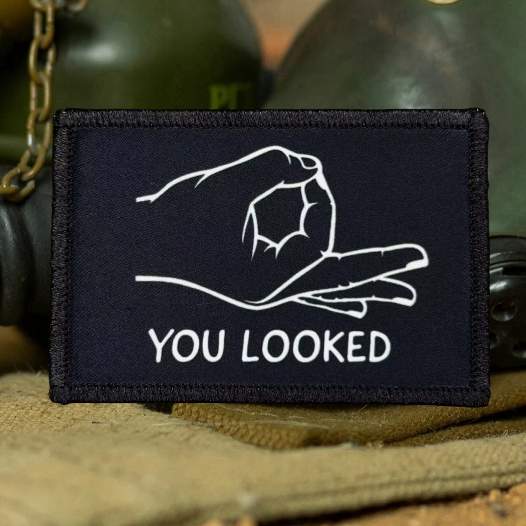 You Looked Morale Badge Patche - Urban Backpack Tactical reseña y precio