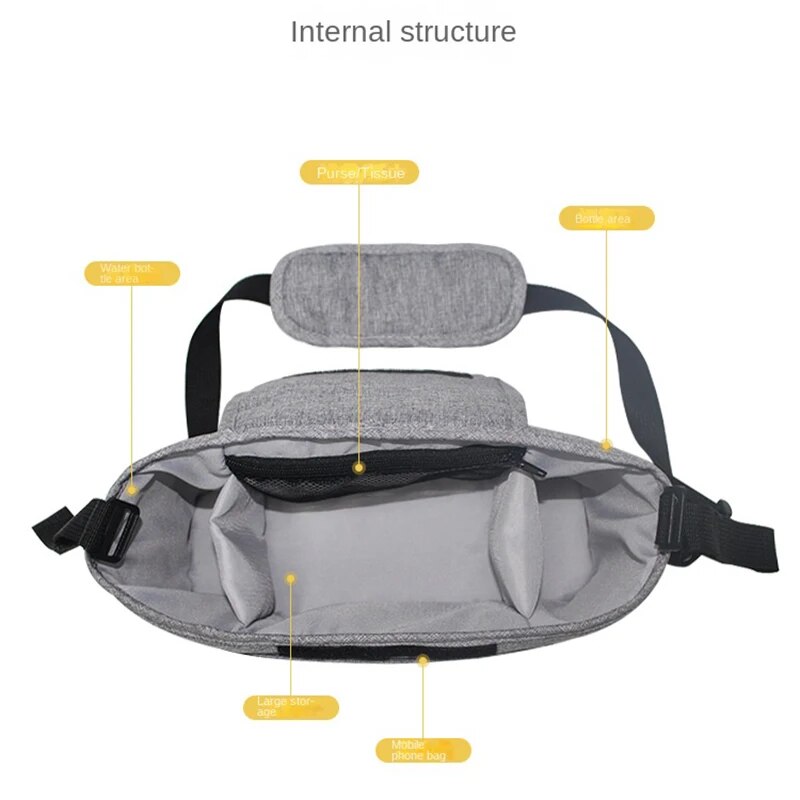 Baby Stroller Hanging Bags Mom - Backpack Diaper Bag reseña y precio