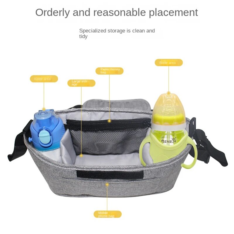 Baby Stroller Hanging Bags Mom - Backpack Diaper Bag reseña y precio