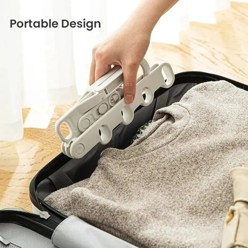 5-Hole Portable Clothes Hanger - Foldable Backpack Small reseña y precio