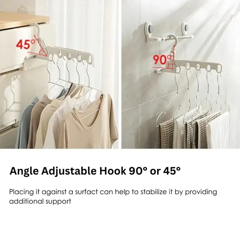 5-Hole Portable Clothes Hanger - Foldable Backpack Small reseña y precio