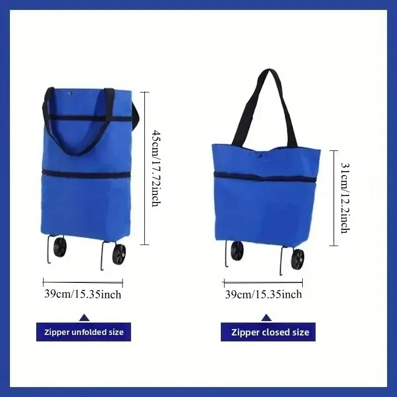 Foldable Portable Shopping Car - Foldable Backpack Small reseña y precio