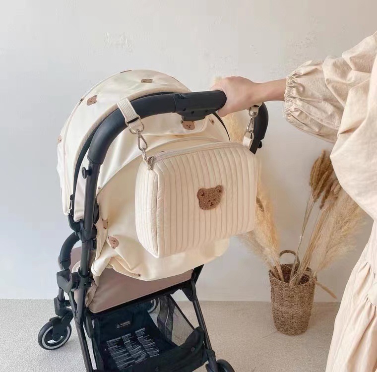 Embroidered Mommy Bag Handbag  - Backpack Diaper Bag reseña y precio