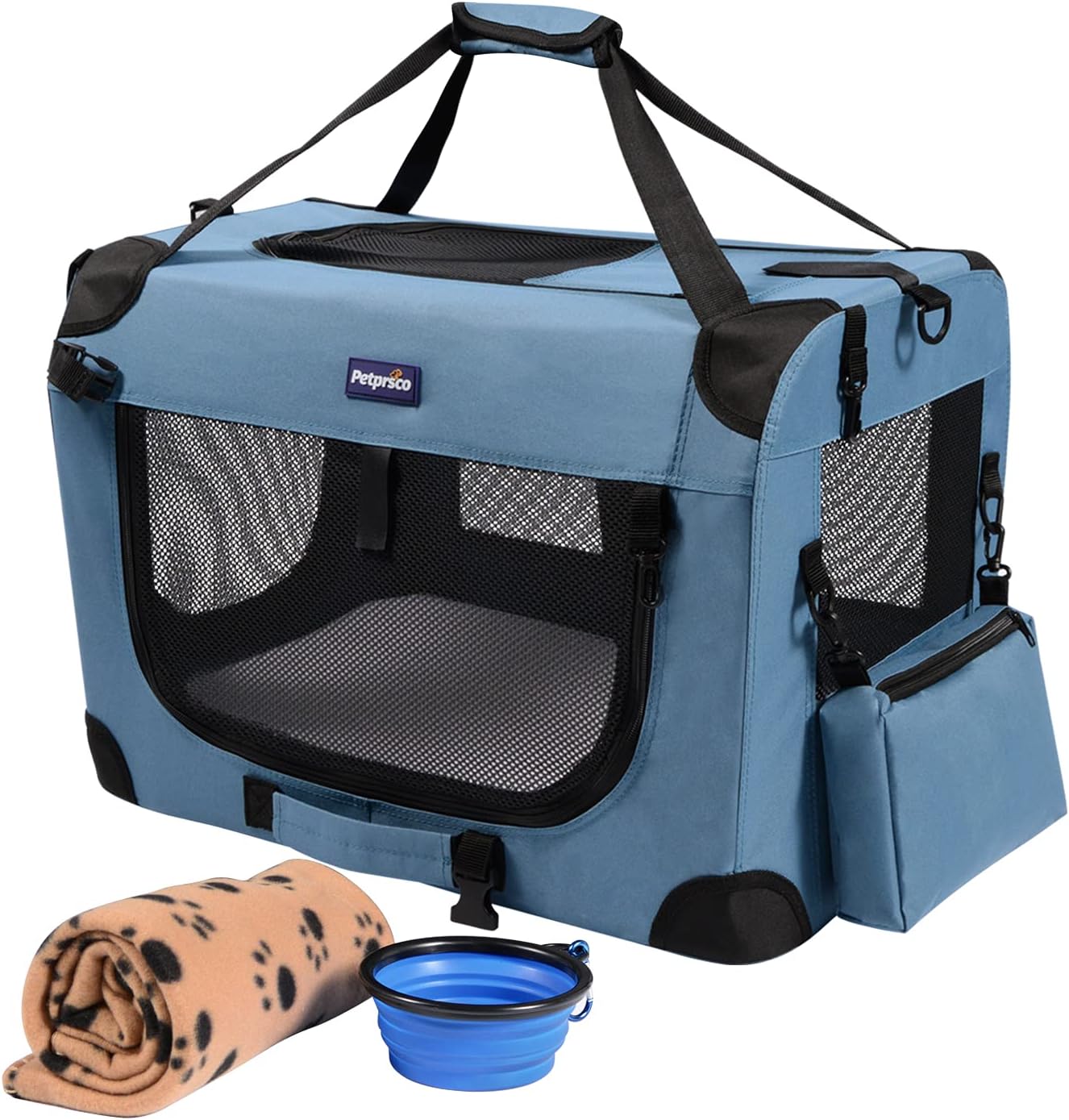Portable Collapsible Dog Crate - Foldable Backpack Small reseña y precio