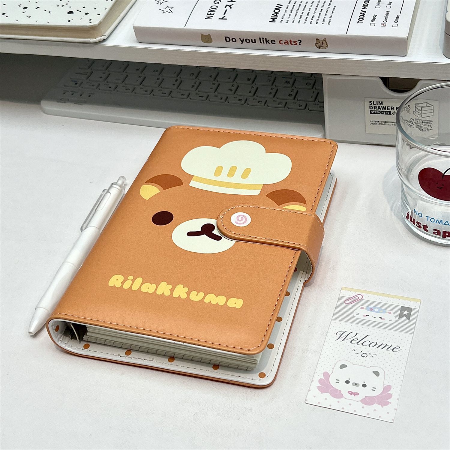 Cute Rilakkuma A6 Loose-leaf N - Mini Backpack Purse reseña y precio