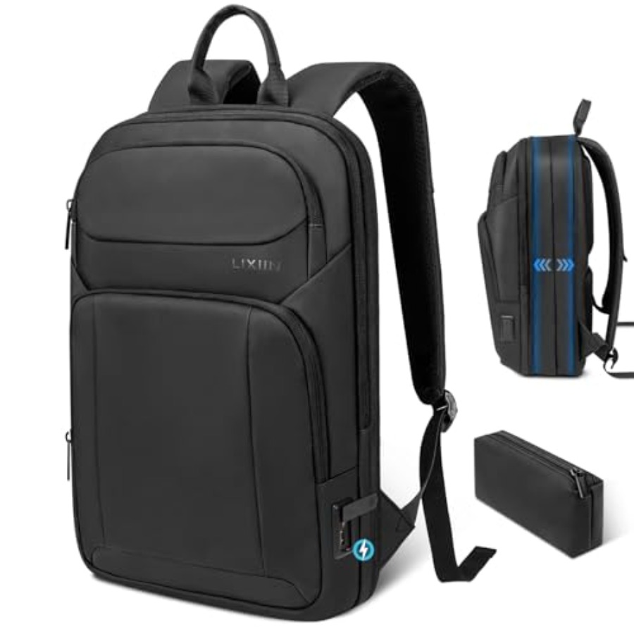 Backpack for Men Slim and Expa - Travel Backpack Anti Theft reseña y precio