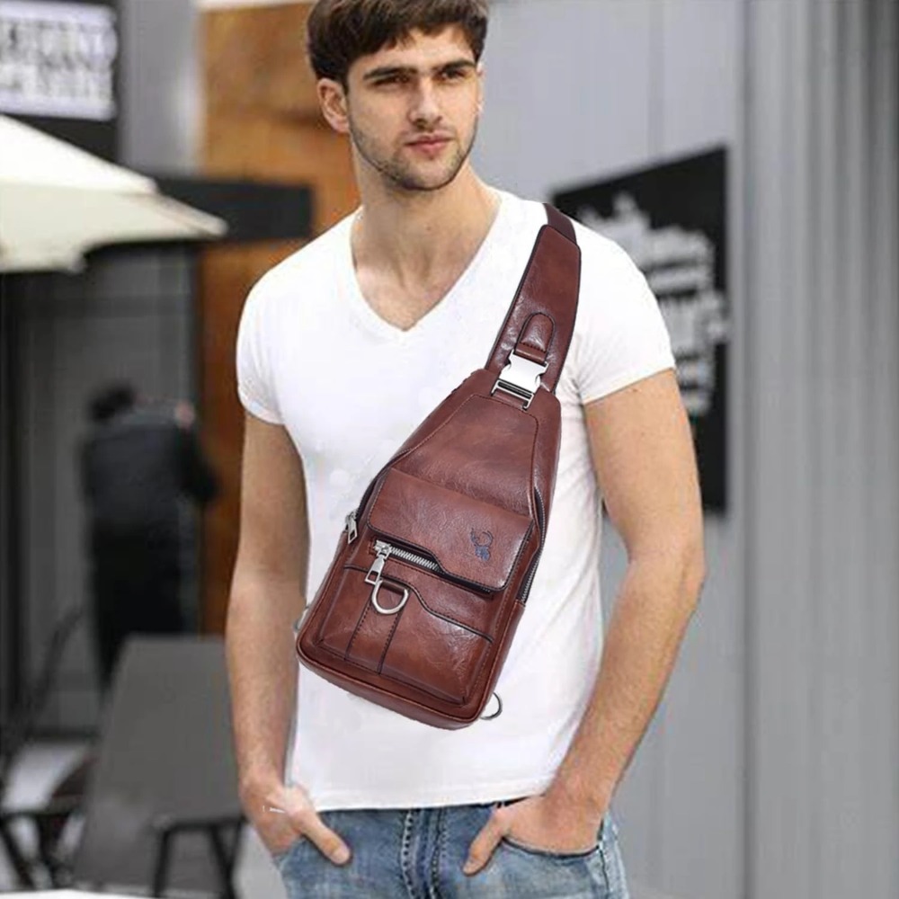 Sling Bag for Men Crossbody Ch - Sling Backpack Shoulder reseña y precio
