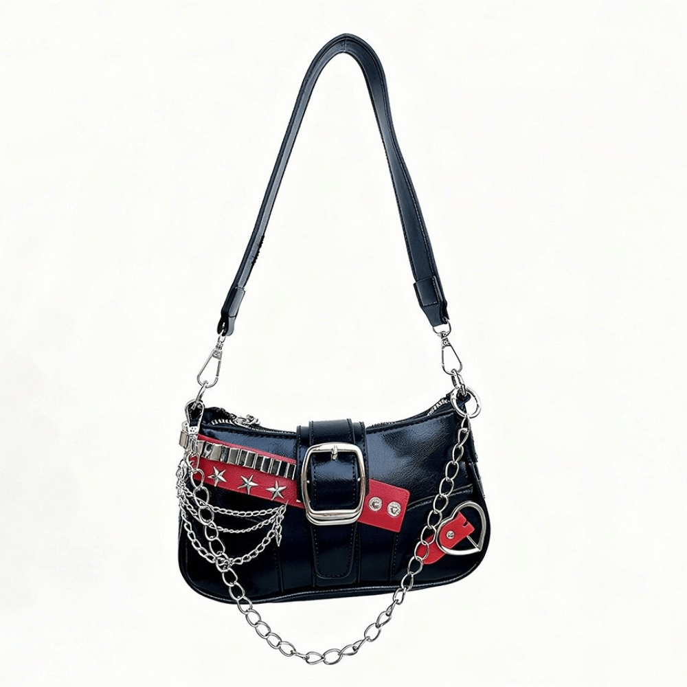 Vintage Y2K Shoulder Bag PU Le - Leather Backpack Vintage reseña y precio