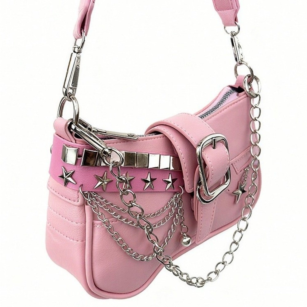 Vintage Y2K Shoulder Bag PU Le - Leather Backpack Vintage reseña y precio