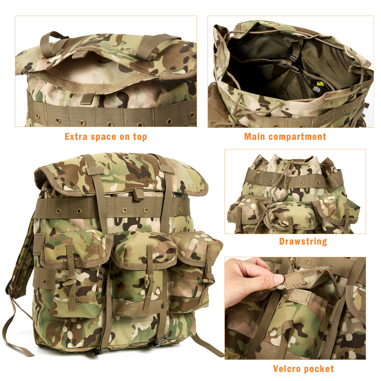 MT Mini Alice Pack for Kids, M - Rucksack Military Style reseña y precio