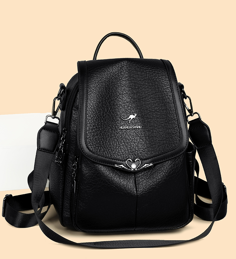 2026 new Ladies Bookbag Rucksa - Leather Backpack Vintage reseña y precio