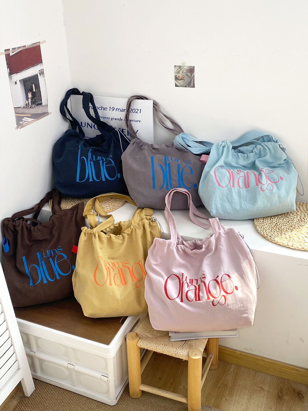 New Fashionable Simple Letters - Drawstring Gym Bag reseña y precio