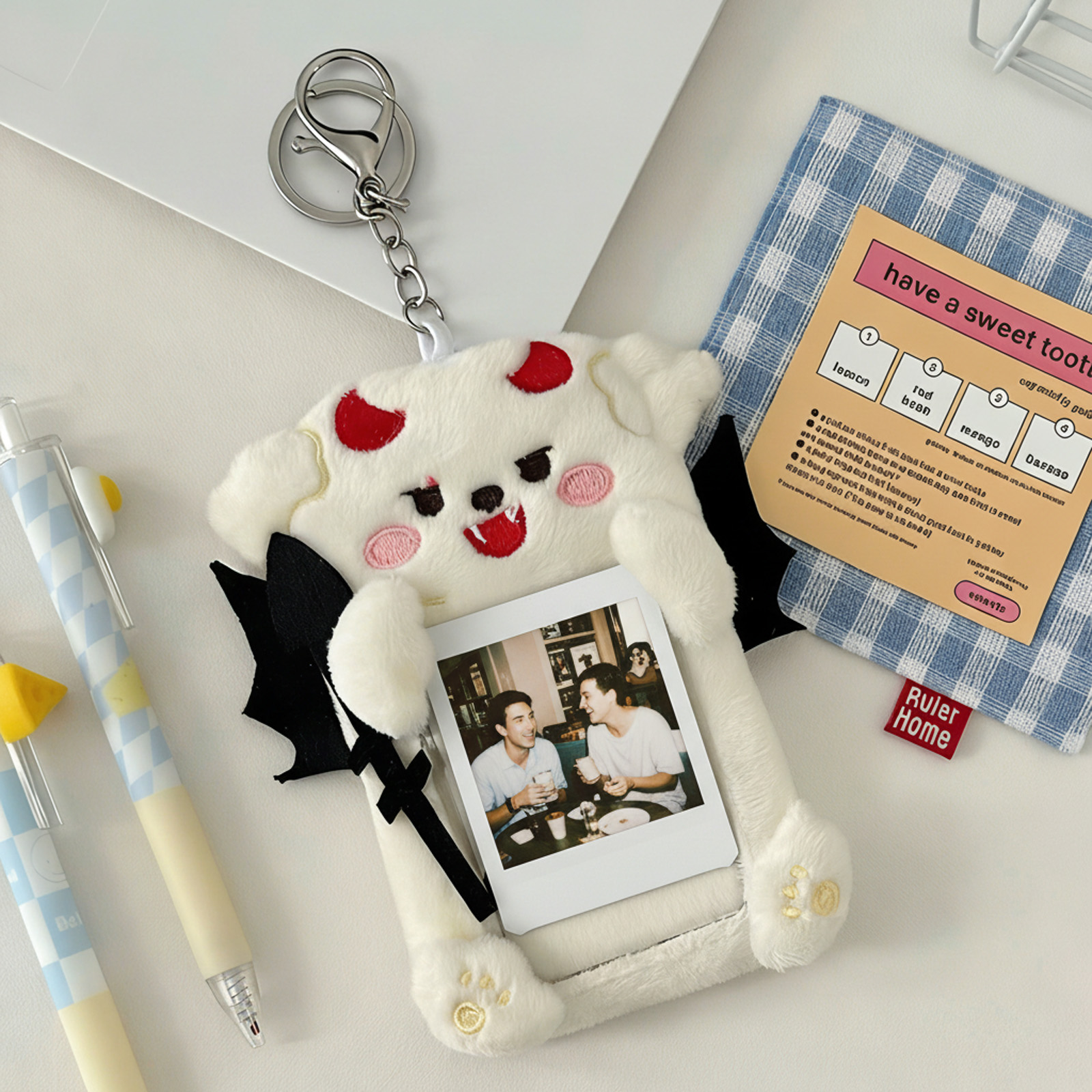 Plush Angel Devil Keychain Cut - Fashion Backpack Women reseña y precio