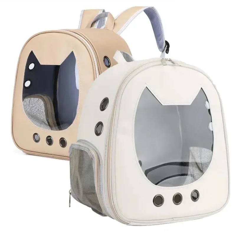 Portable Transparent Pet Backp - Foldable Backpack Small reseña y precio
