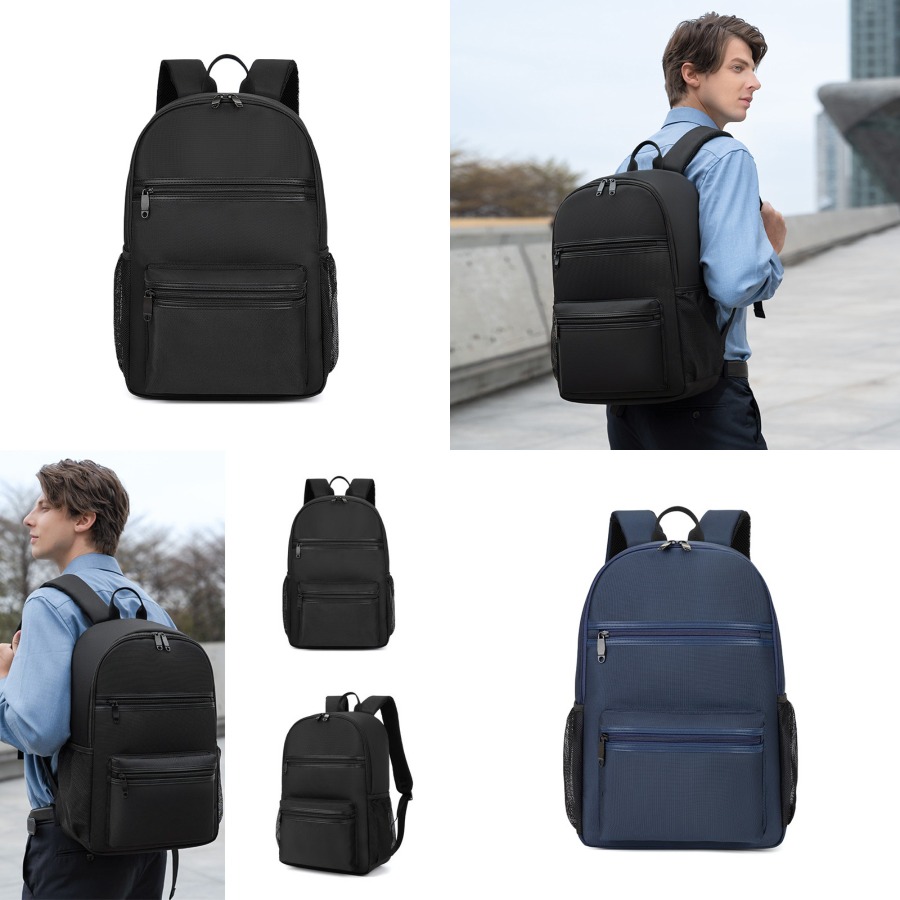 【New Arrival】Minimalist Black  - School Backpack Teen reseña y precio