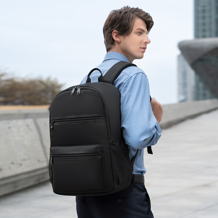 【New Arrival】Minimalist Black  - School Backpack Teen reseña y precio
