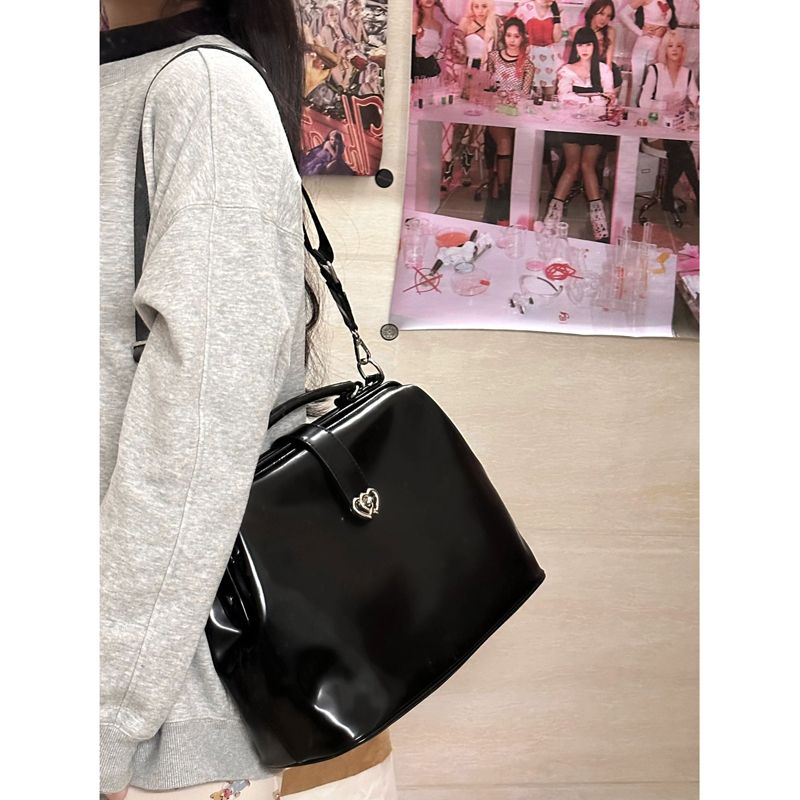Vintage Black Y2k Mochila Wome - Leather Backpack Vintage reseña y precio