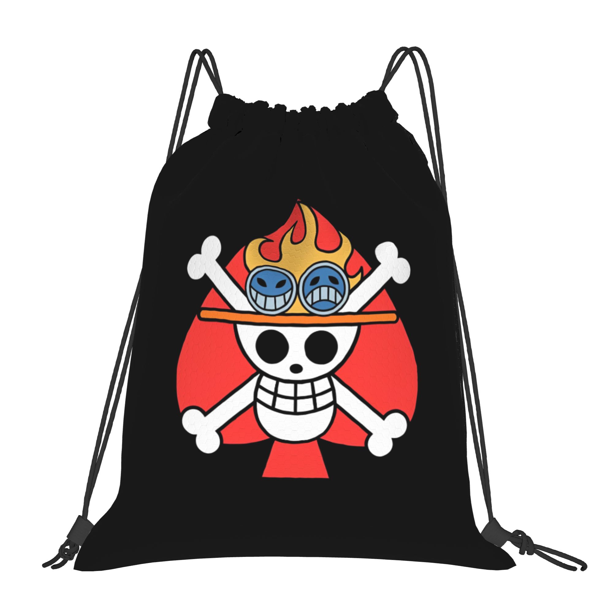 One Piece Flag ACE Drawstring  - Drawstring Gym Bag reseña y precio
