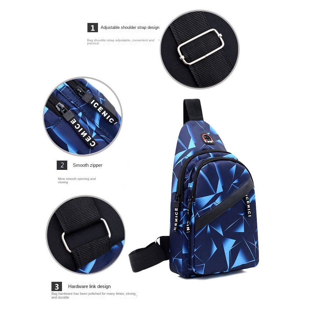 Fashion 2-Layer Chest bag Trav - Sling Backpack Shoulder reseña y precio