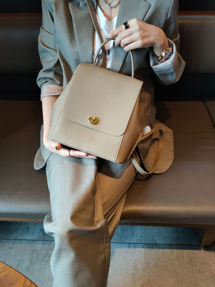 Genuine Leather Backpack Women - Leather Backpack Vintage reseña y precio