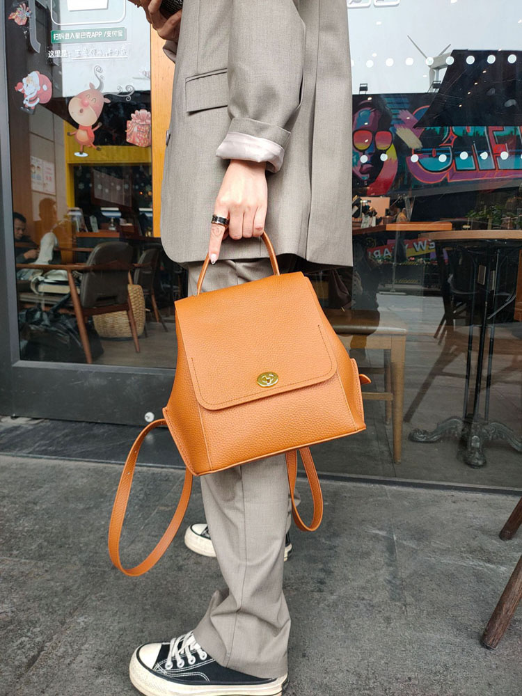 Genuine Leather Backpack Women - Leather Backpack Vintage reseña y precio