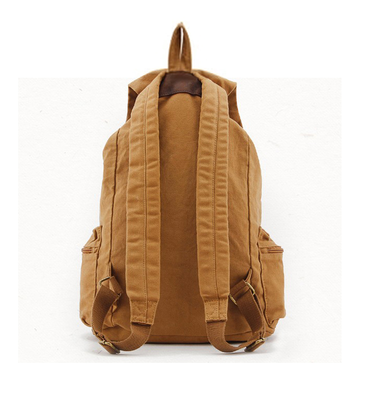 Fashion Vintage Leather milita - Rucksack Military Style reseña y precio