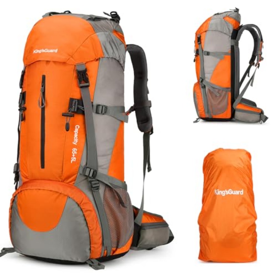 70L Hiking Backpack with Rain  - Hiking Backpack Waterproof reseña y precio