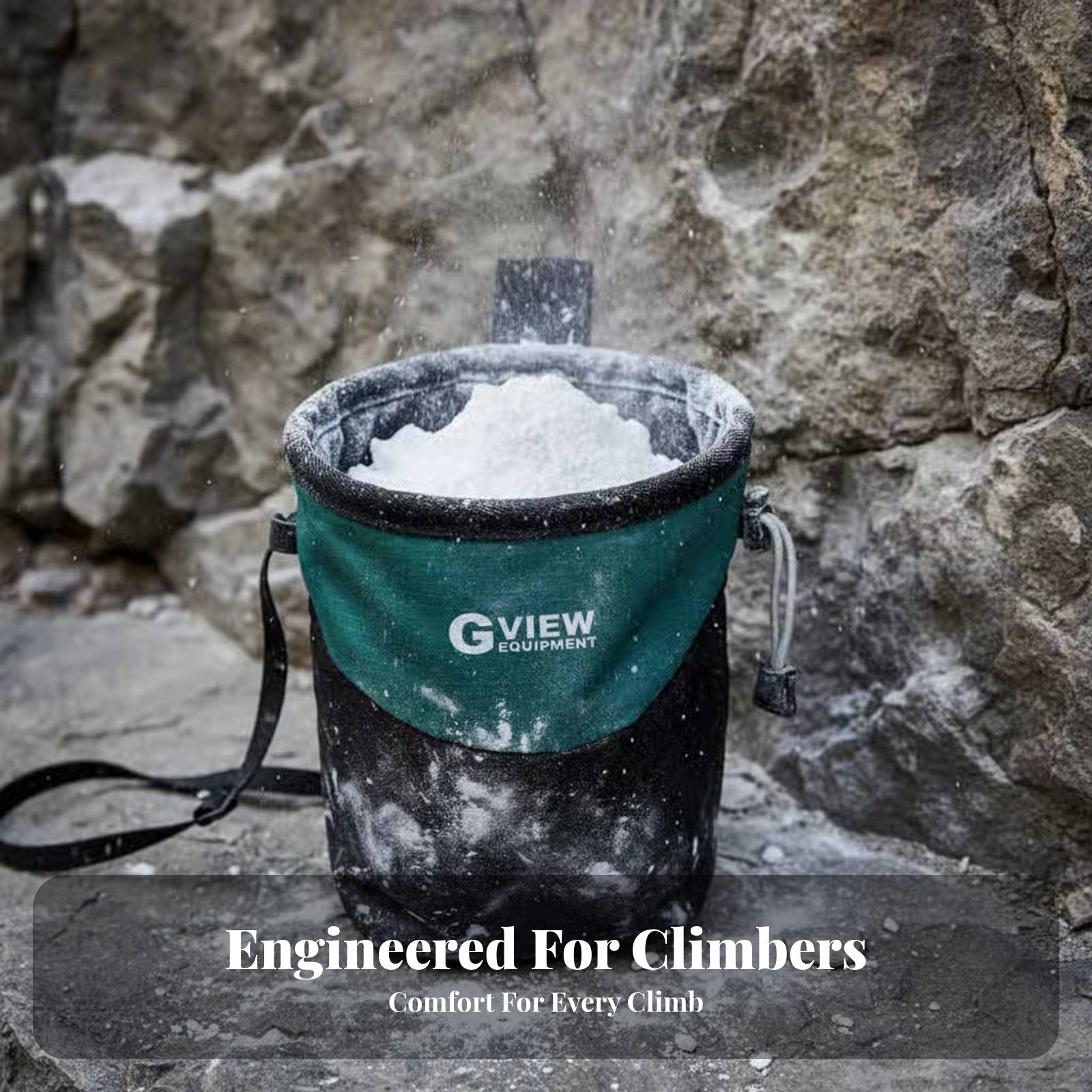 Rock Climbing Chalk Bag Drawst - Drawstring Gym Bag reseña y precio