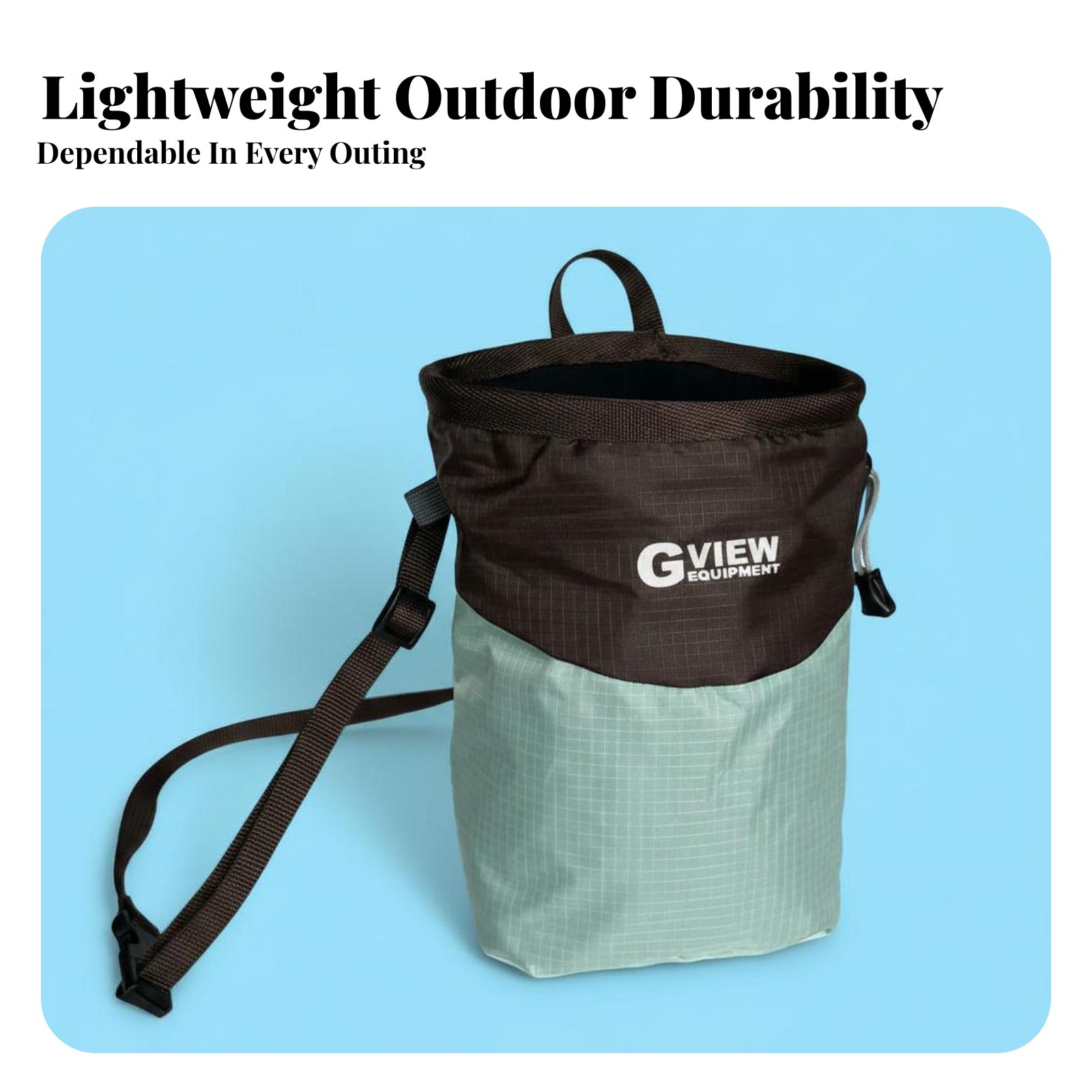 Rock Climbing Chalk Bag Drawst - Drawstring Gym Bag reseña y precio