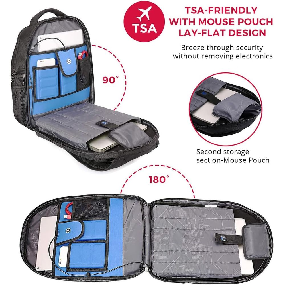 15.6 Inch Laptop & Tech Backpa - Laptop Backpack 15.6 reseña y precio