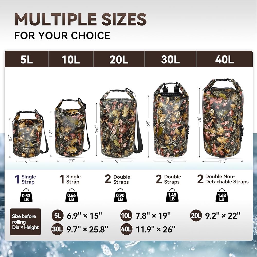 Floating Waterproof Dry Bag Ba - Hiking Backpack Waterproof reseña y precio