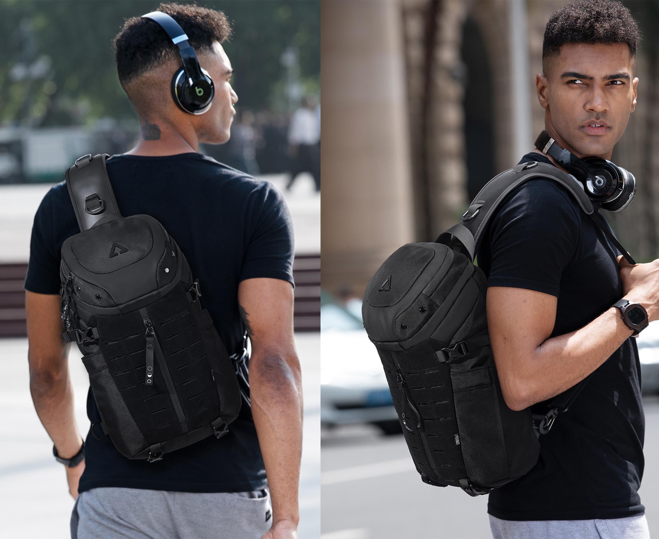 Anti Theft Sling Bag Shoulder  - Sling Backpack Shoulder reseña y precio