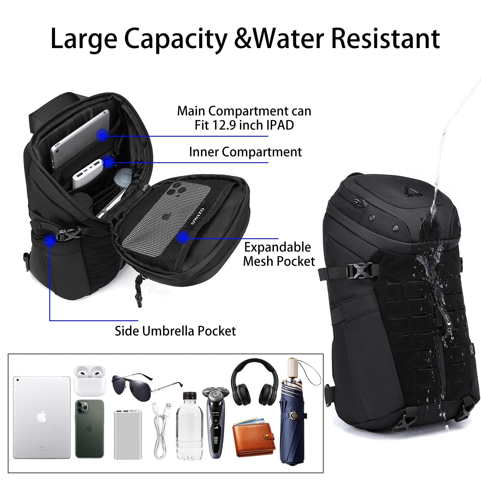 Anti Theft Sling Bag Shoulder  - Sling Backpack Shoulder reseña y precio