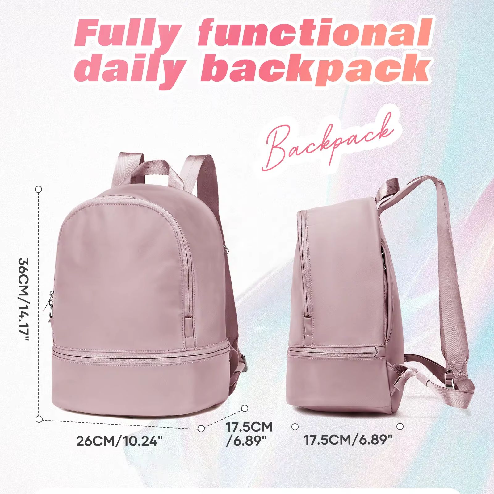 Bag For Women, Small Sports Ba - Fashion Backpack Women reseña y precio
