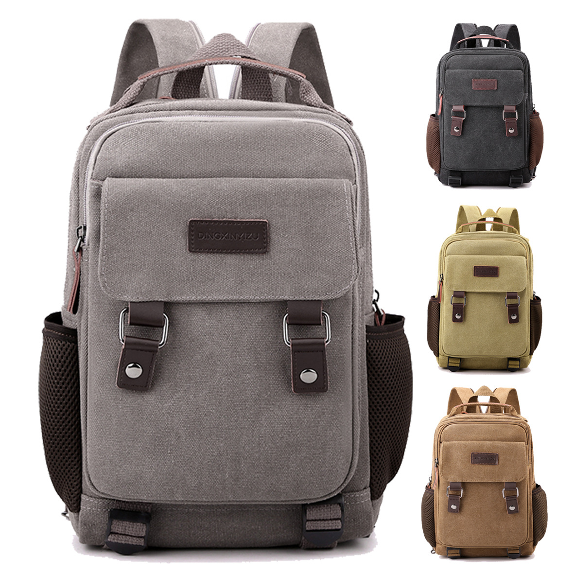 New Canvas Chest Bag Men Large - Canvas Backpack Casual reseña y precio