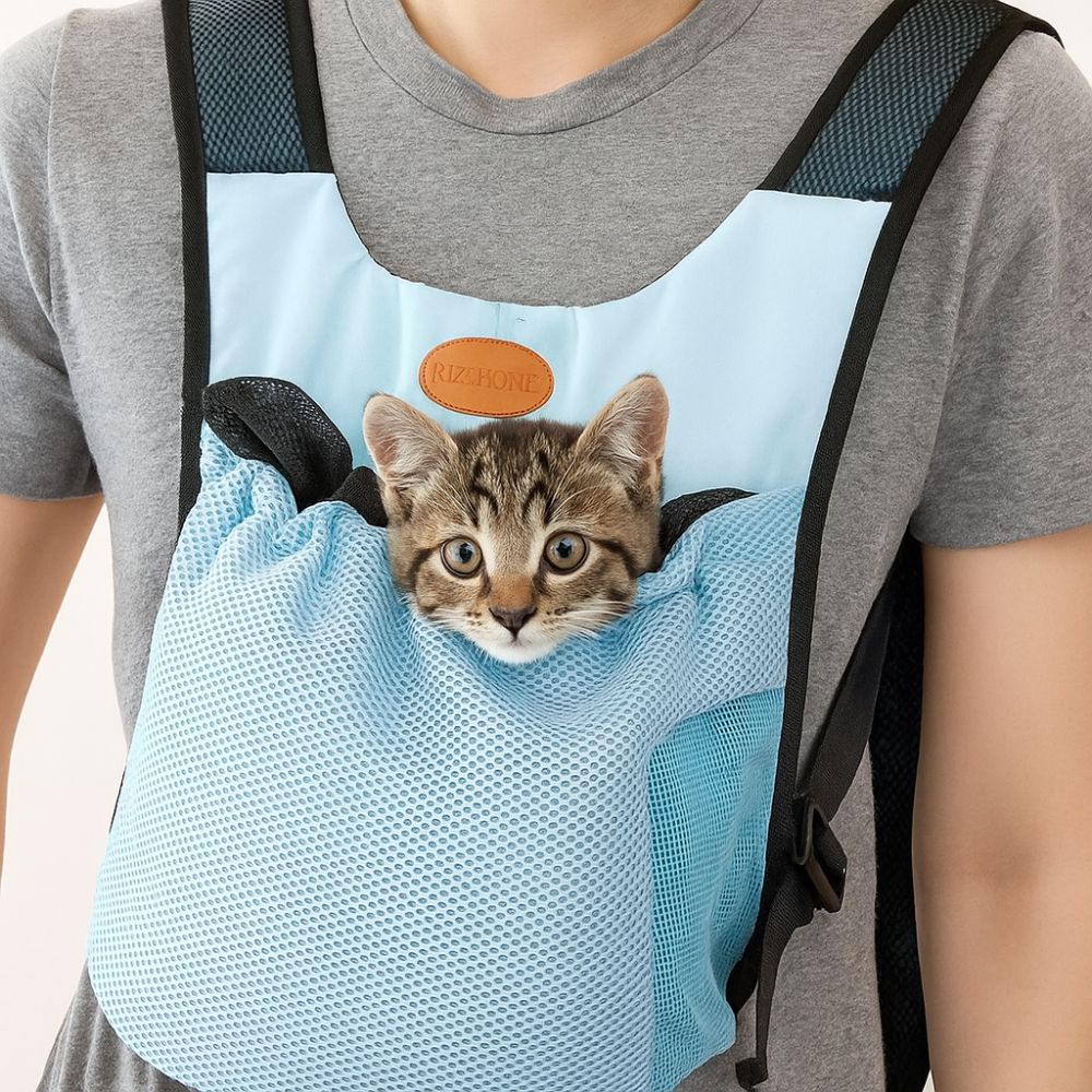 Portable Breathable Pet Chest  - Foldable Backpack Small reseña y precio